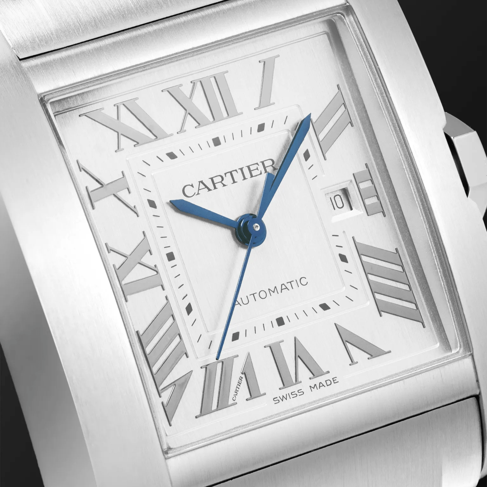 Cartier Tank Française acero 36,7mm ref CRWSTA0067