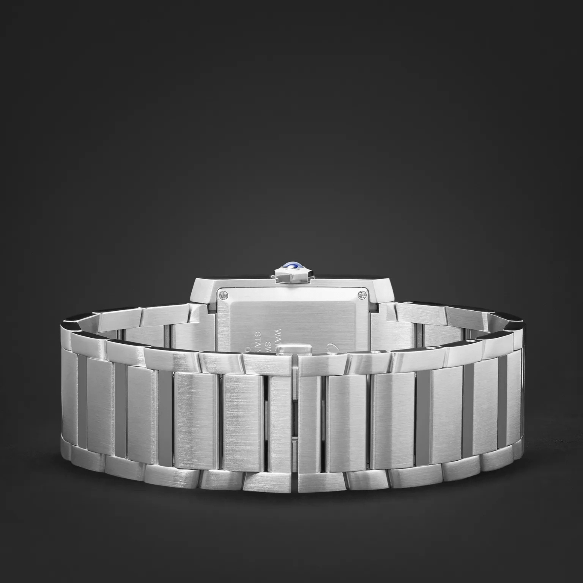 Cartier Tank Française acero 36,7mm ref CRWSTA0067
