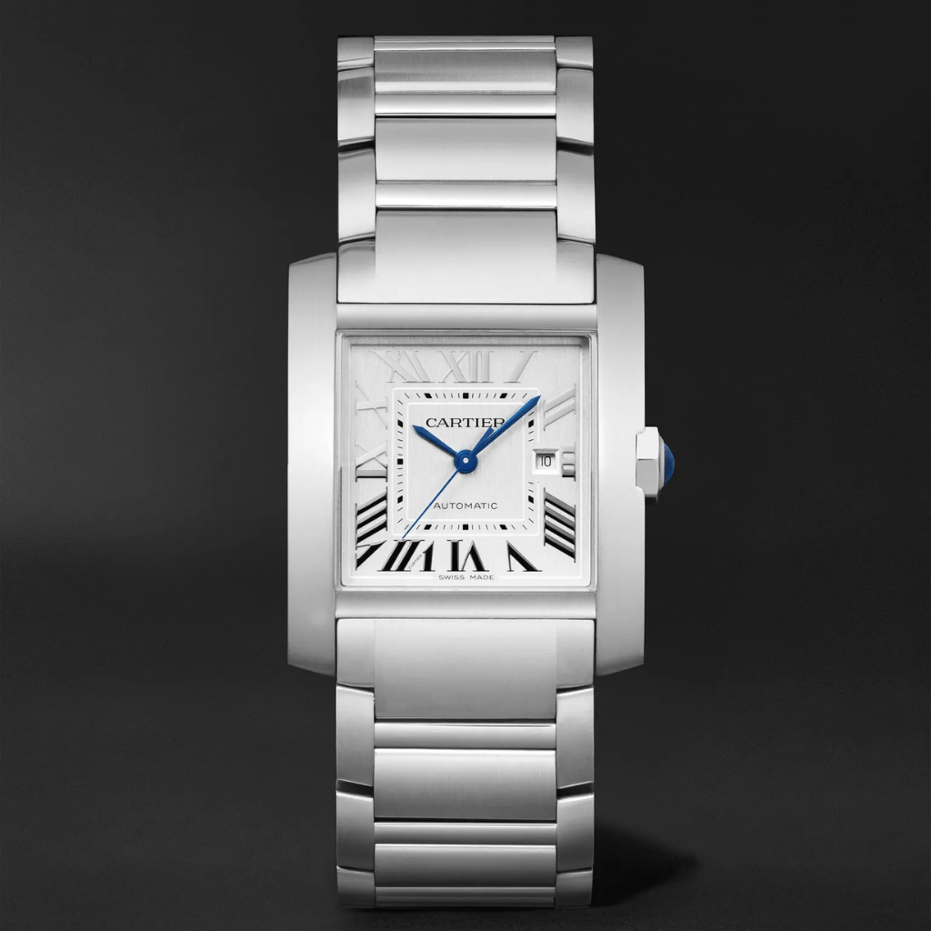 Cartier Tank Française acero 36,7mm ref CRWSTA0067