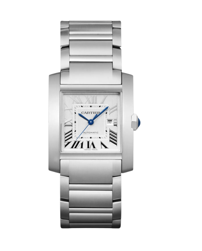 Cartier Tank Française acero 36,7mm ref CRWSTA0067
