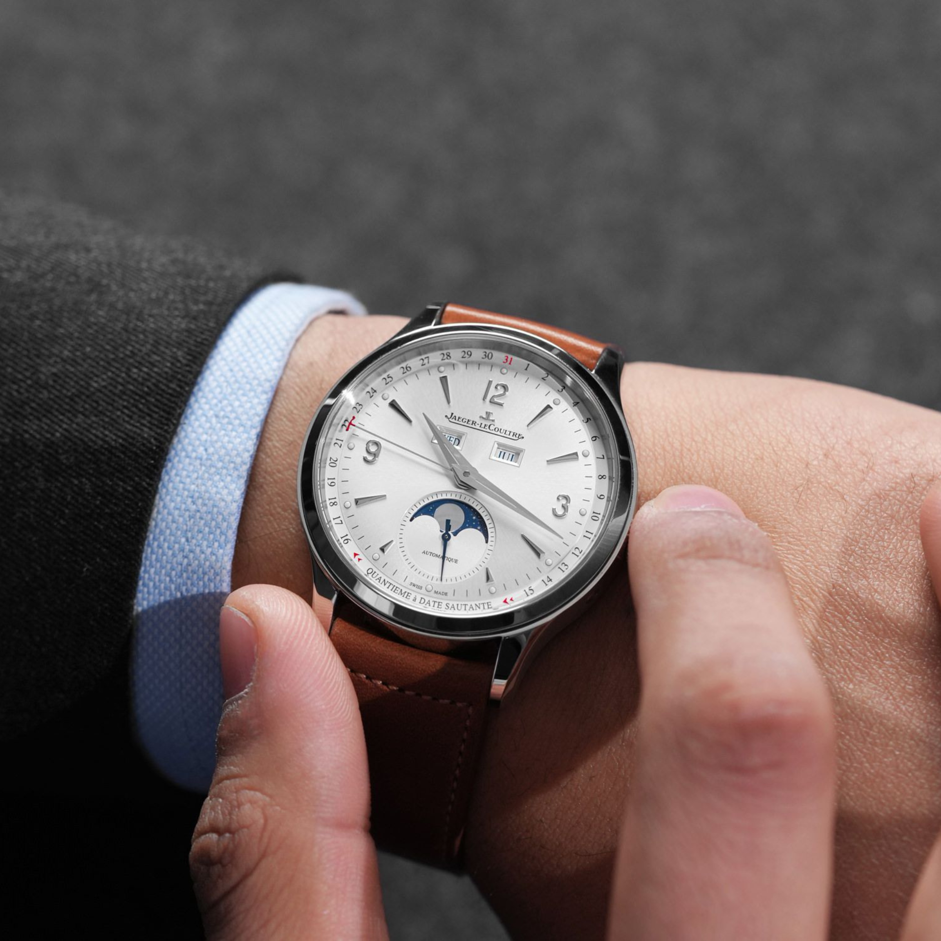 Jaeger-LeCoultre Master Control Calendar Q4148421 acero 40mm