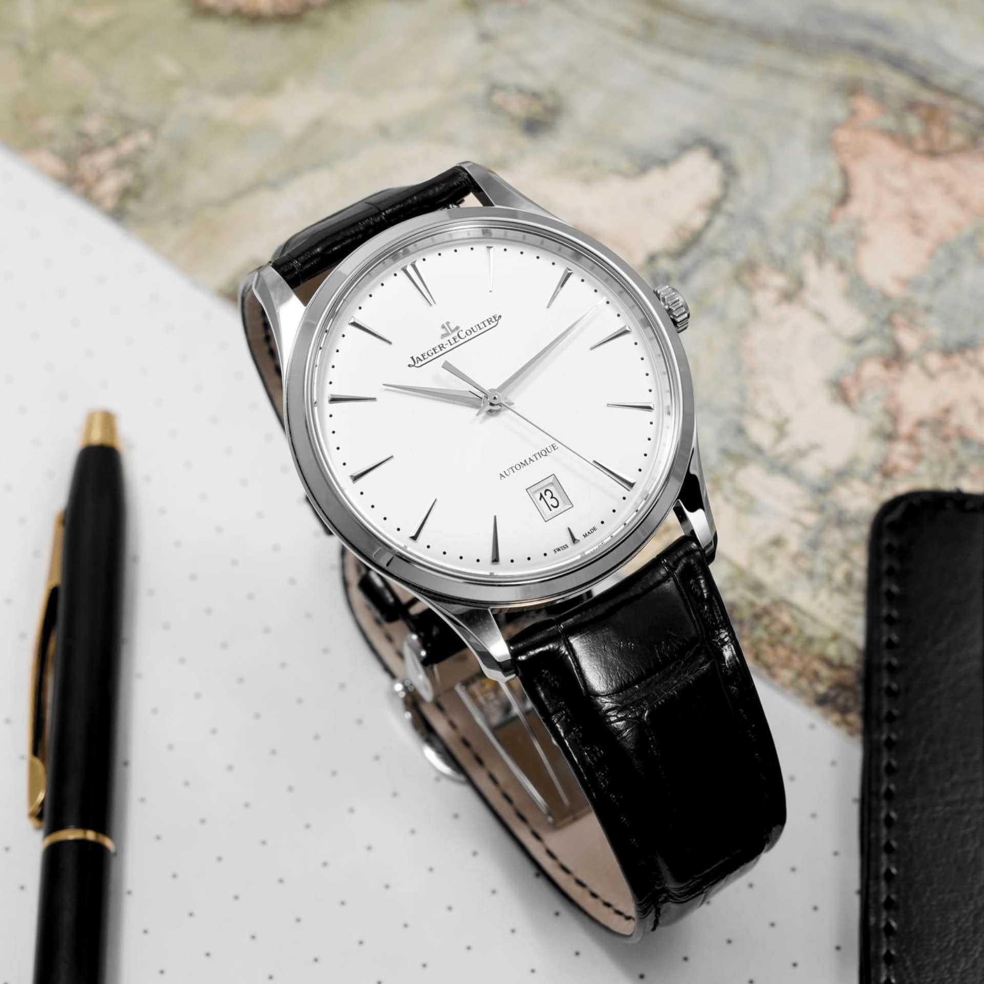 Jaeger-LeCoultre Master Ultra Thin Date Acero 39mm Q1238421