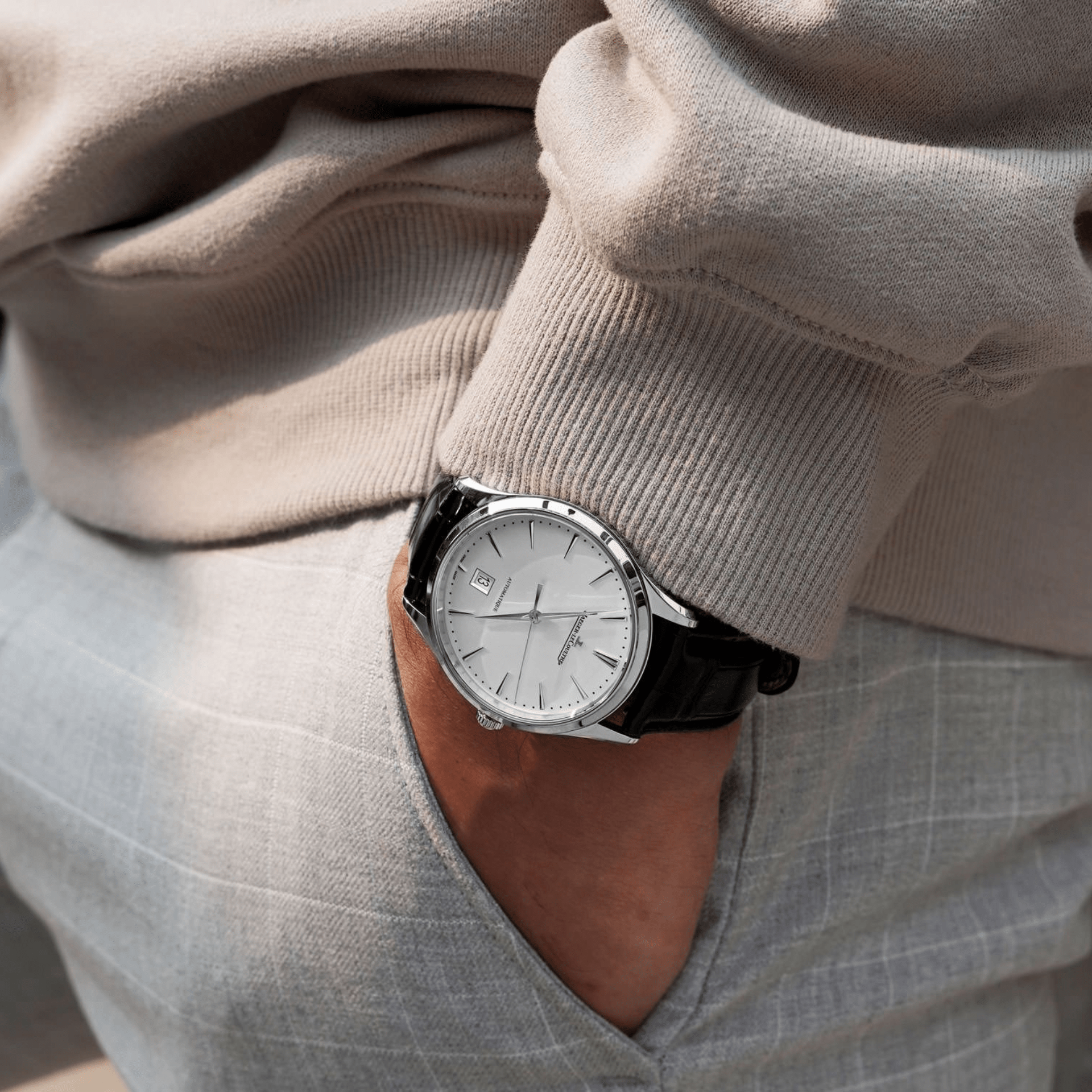 Jaeger-LeCoultre Master Ultra Thin Date Acero 39mm Q1238421
