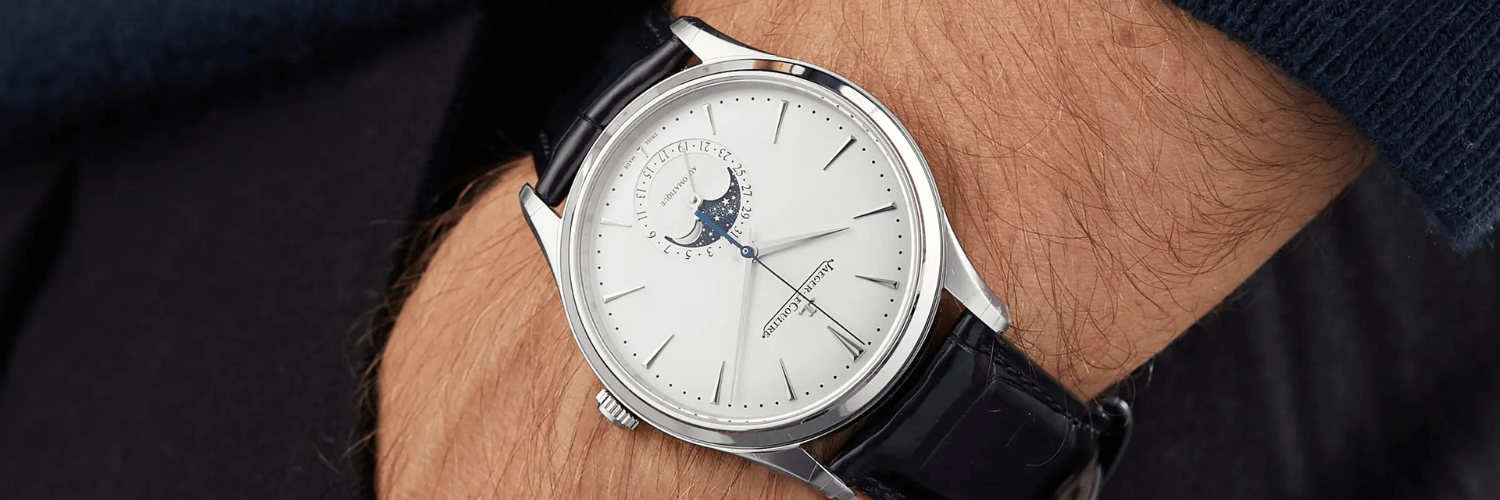 Jaeger-LeCoultre Master Ultra Thin Moon Q1368430 acero 39mm fase lunar