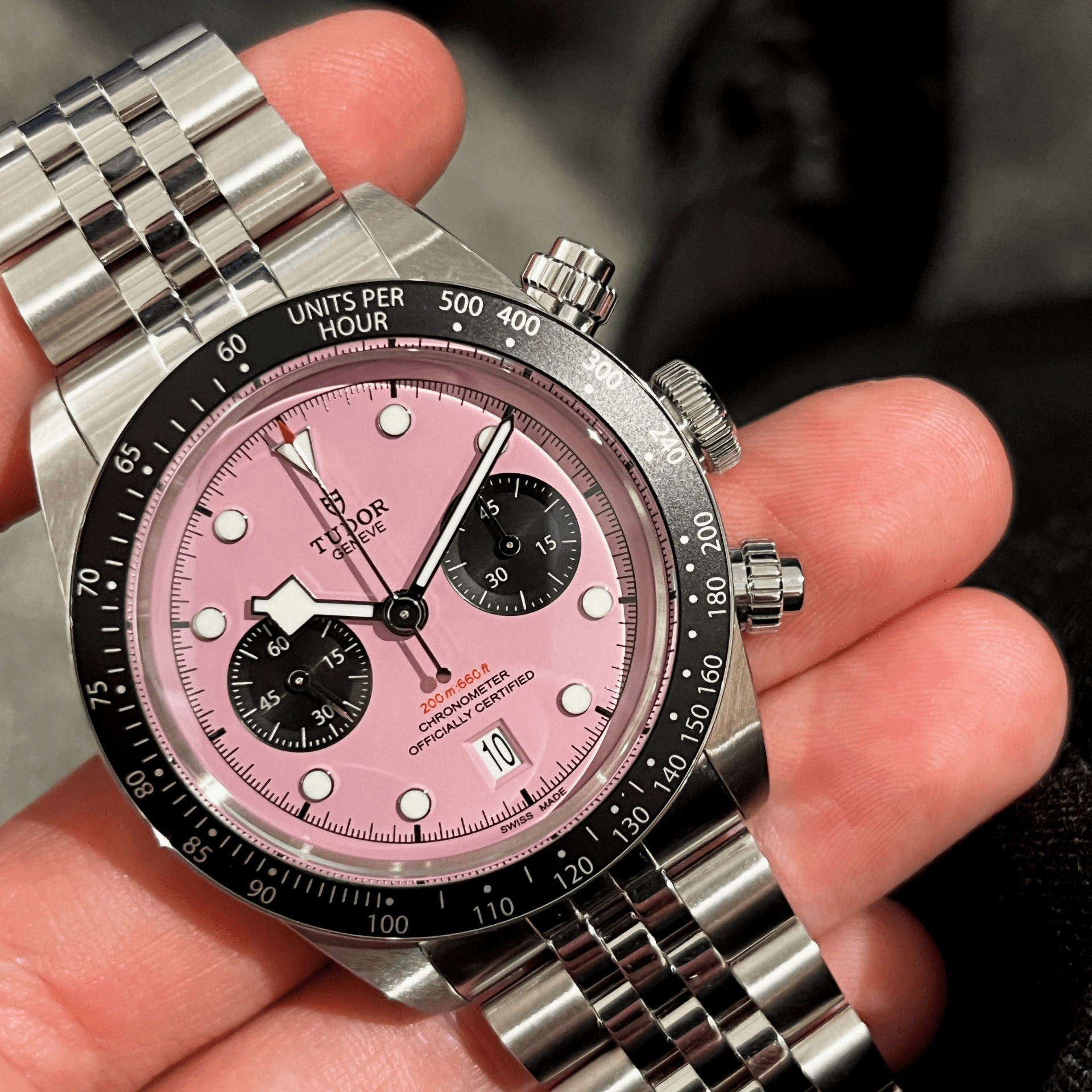 Tudor Black Bay Chrono Pink M79360N-0019