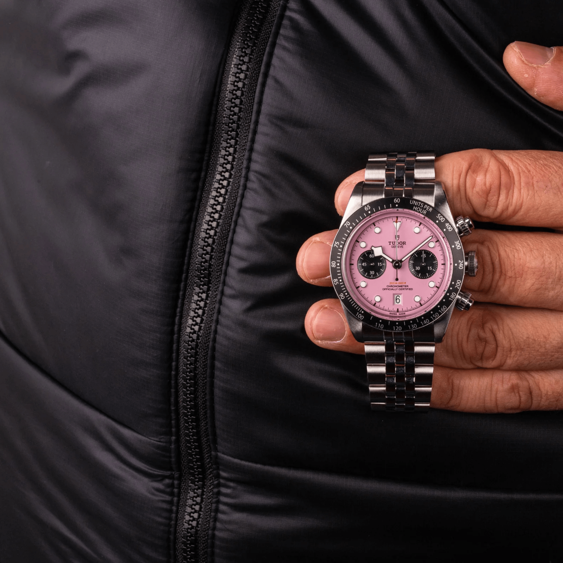 Tudor Black Bay Chrono Pink M79360N-0019