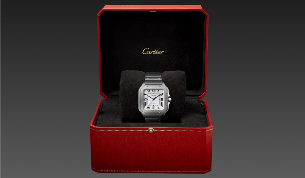 Cartier Santos grande titanio wssa0089 Watch Review