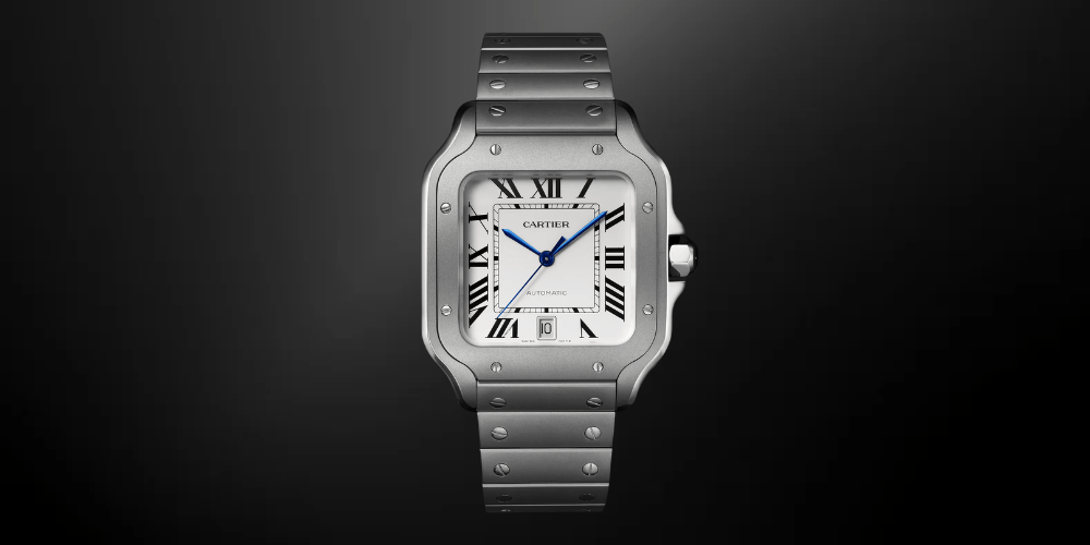 Cartier Santos grande titanio wssa0089 Watch Review