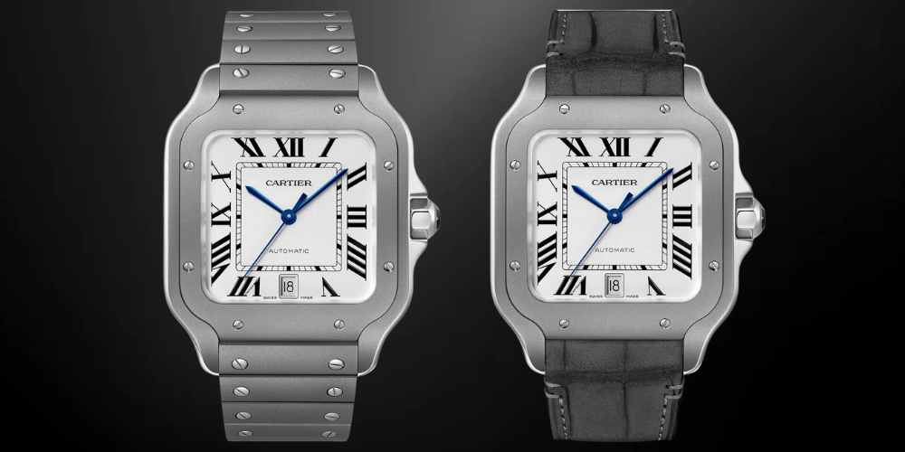 Cartier Santos grande titanio wssa0089 Watch Review