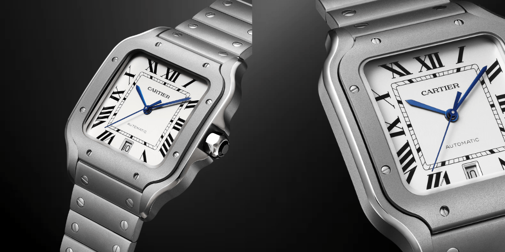 Cartier Santos grande titanio wssa0089 Watch Review