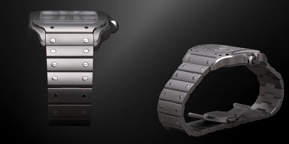 Cartier Santos grande titanio wssa0089 Watch Review