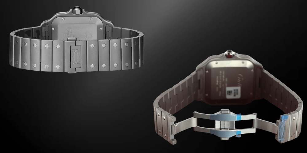 Cartier Santos grande titanio wssa0089 Watch Review