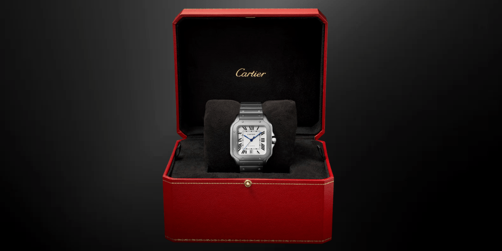 Cartier Santos grande titanio wssa0089 Watch Review