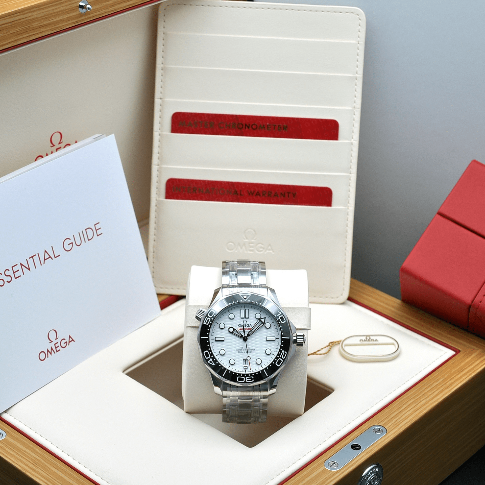 Omega Seamaster Diver 300M esfera blanca acero 42mm ref 210.30.42.20.04.001