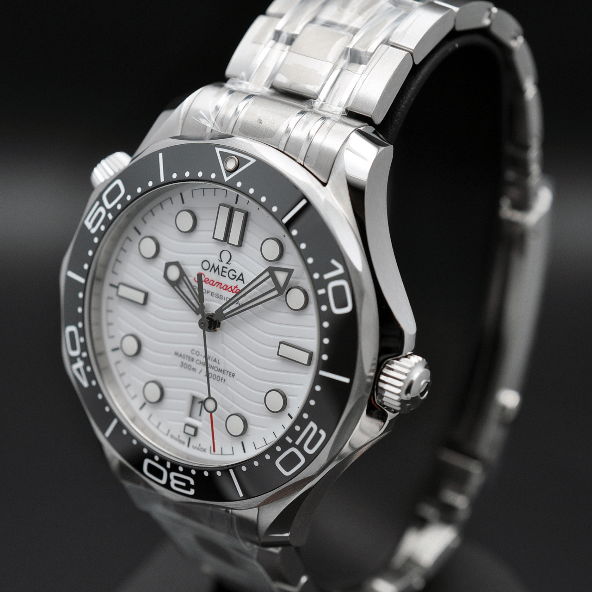 Omega Seamaster Diver 300M esfera blanca acero 42mm ref 210.30.42.20.04.001