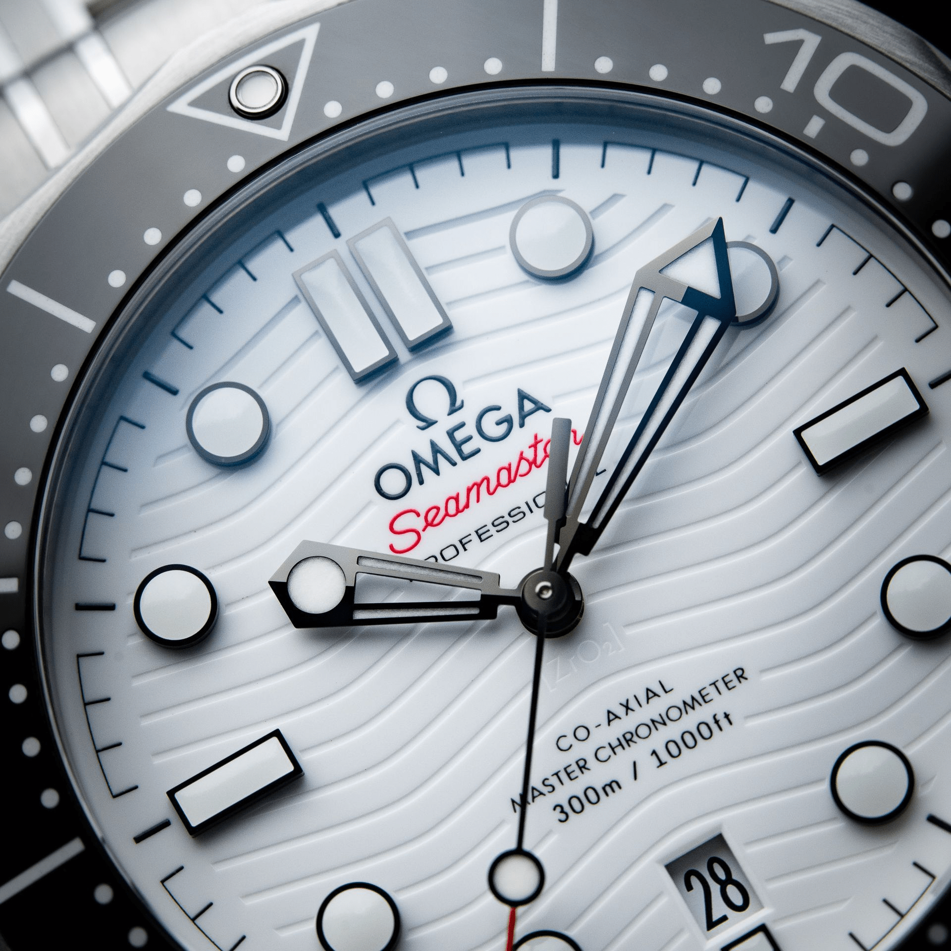 Omega Seamaster Diver 300M esfera blanca acero 42mm ref 210.30.42.20.04.001