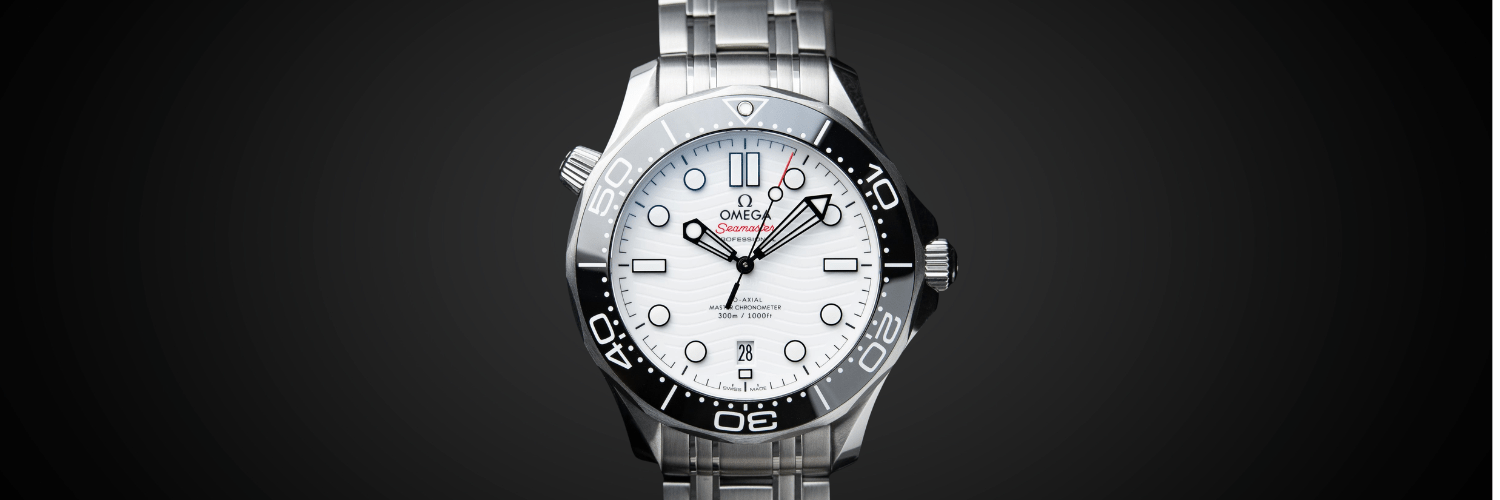Omega Seamaster Diver 300M esfera blanca acero 42mm ref 210.30.42.20.04.001