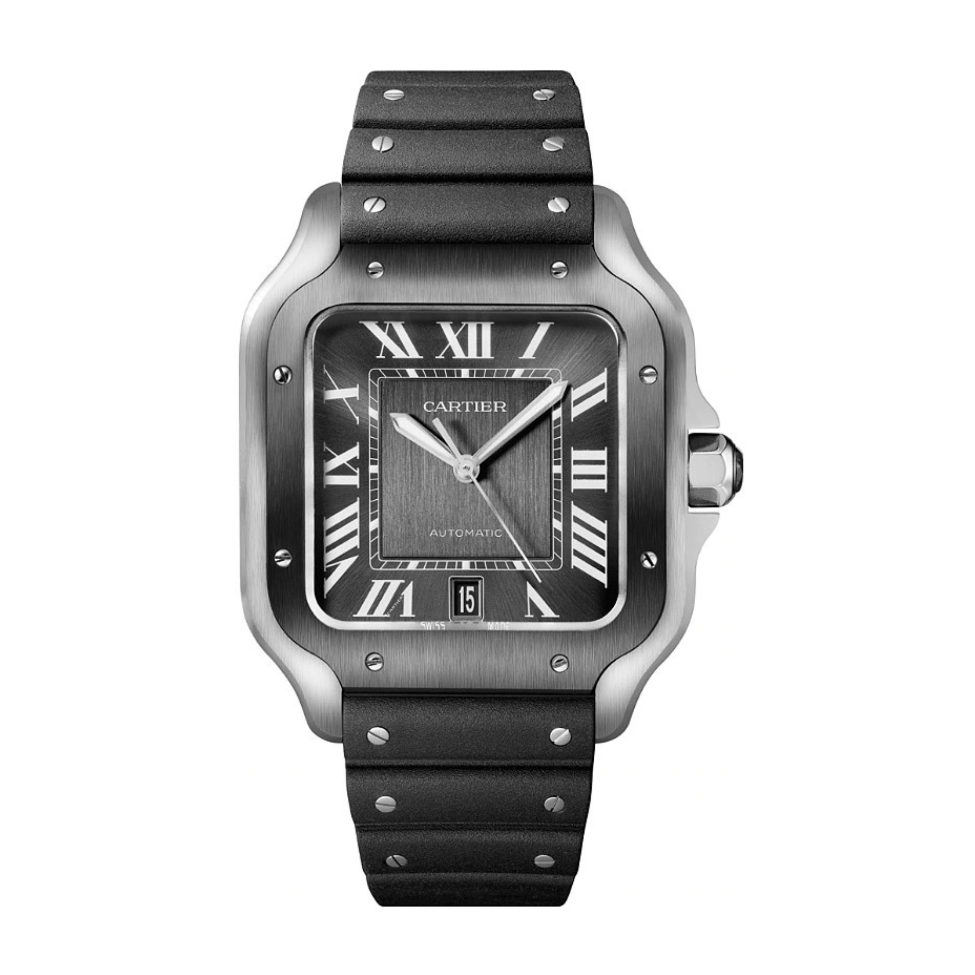 Cartier Santos Grande Acero y ADLC WSSA0037