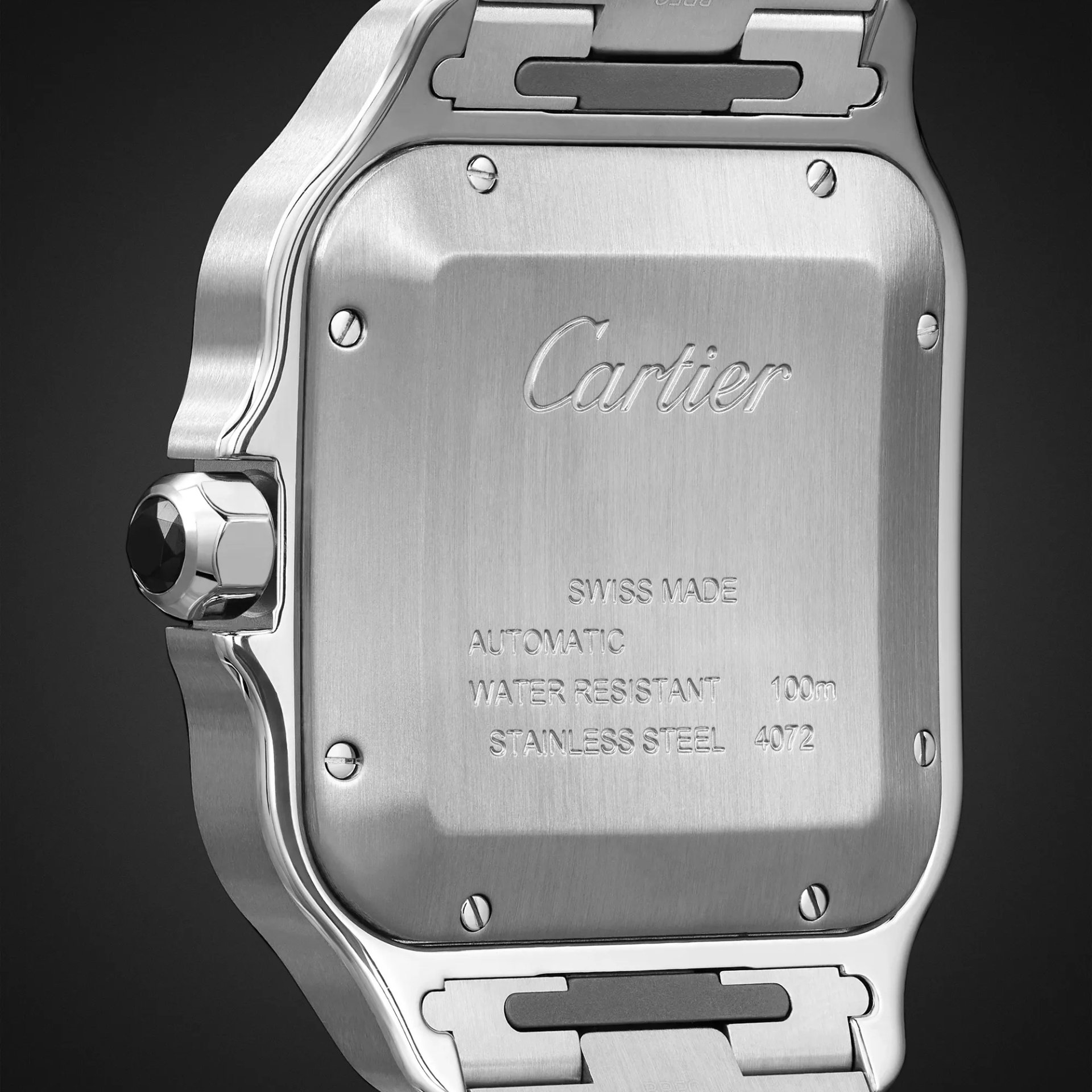 Cartier Santos Grande Acero y ADLC WSSA0037