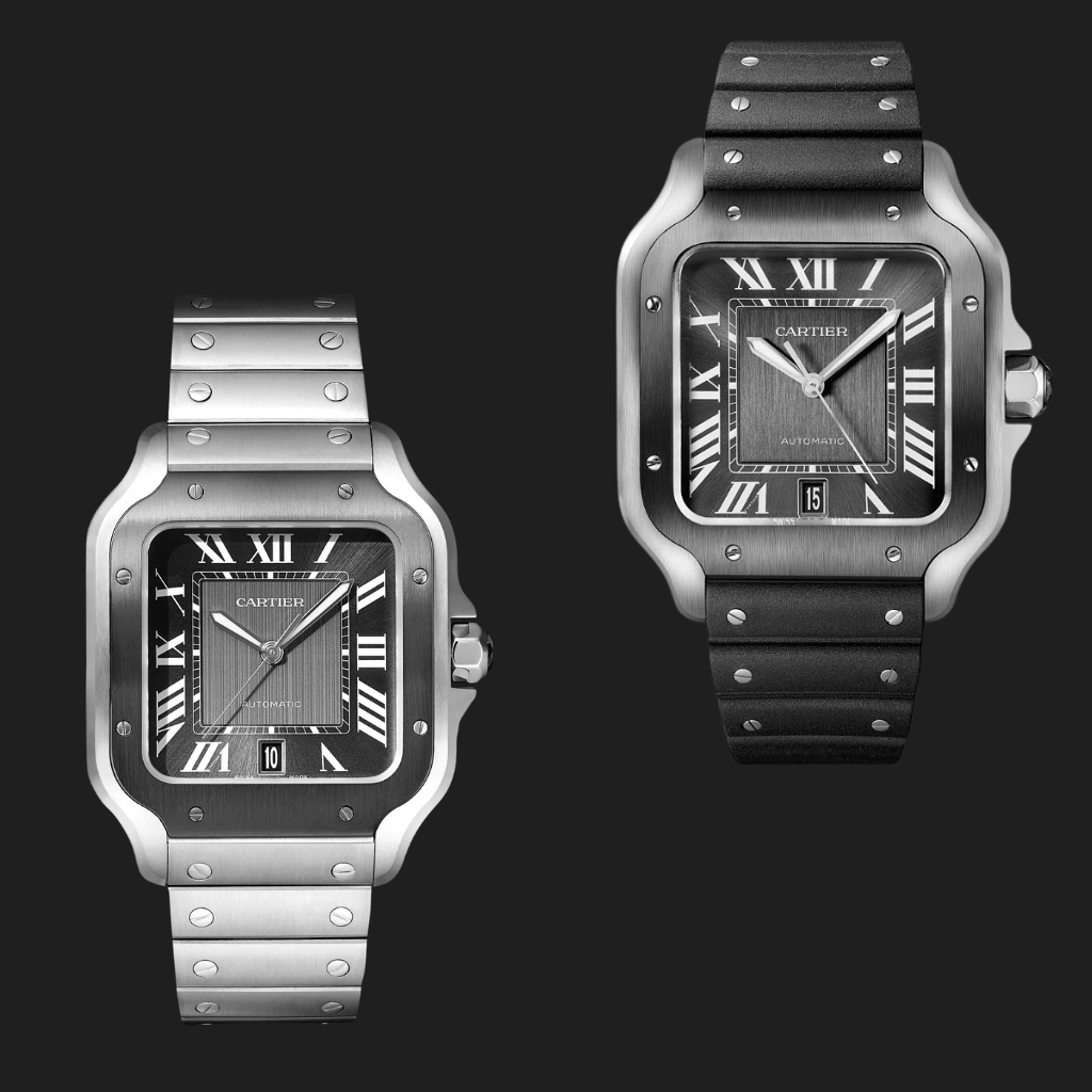 Cartier Santos Grande Acero y ADLC WSSA0037