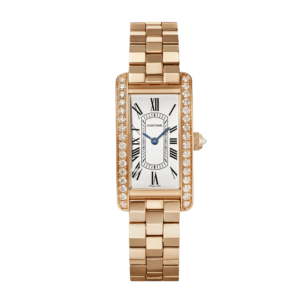 Cartier Tank Américaine Oro Rosa Brillantes WJTA0056
